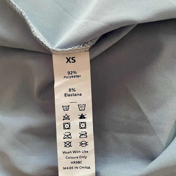 Halara Breezeful Slip Dress Lightweight Adjustable Straps Pleated Mini Size XS - Picture 9 of 9